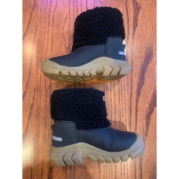 Hunter Intrepid Strap Boucle Snow Boot | Black | UK 10/ US 11 - Picture 8 of 11